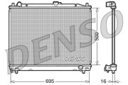 DRM45008 DENSO chladič motora DRM45008 DENSO