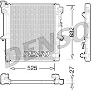 DRM45035 DENSO chladič motora DRM45035 DENSO