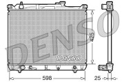 DRM47021 DENSO chladič motora DRM47021 DENSO