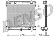 DRM50008 DENSO chladič motora DRM50008 DENSO