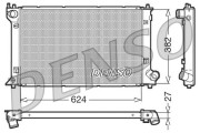 DRM50027 Chladič, chlazení motoru DENSO