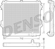 DRM50074 DENSO chladič motora DRM50074 DENSO