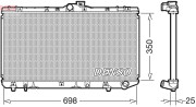 DRM50079 DENSO chladič motora DRM50079 DENSO