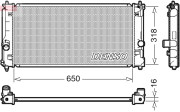 DRM50081 Chladič, chlazení motoru DENSO