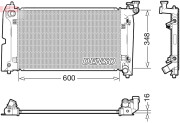 DRM50111 DENSO chladič motora DRM50111 DENSO