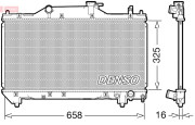 DRM50131 DENSO chladič motora DRM50131 DENSO