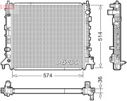 DRM99013 Chladič, chlazení motoru DENSO