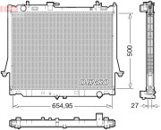 DRM99014 DENSO chladič motora DRM99014 DENSO