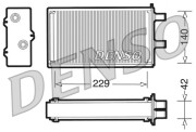 DRR13001 DENSO výmenník tepla vnútorného kúrenia DRR13001 DENSO