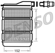 DRR23011 DENSO výmenník tepla vnútorného kúrenia DRR23011 DENSO