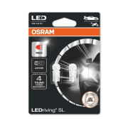 2825DRP-02B OSRAM Žárovka LED (2ks) W5W (řada LEDriving SL RED) | 12V 0,6W | 2825DRP-02B OSRAM