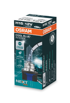 64176CBN OSRAM Žárovka H15 (řada COOL BLUE INTENSE NEXT GEN) | 12V 55/15W | 64176CBN OSRAM