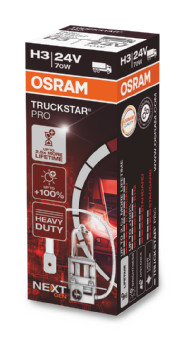 64156TSP OSRAM Žárovka H3 (řada TRUCKSTAR PRO) | 24V 70W | 64156TSP OSRAM