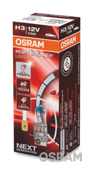 64151NL Zarovka, dalkovy svetlomet NIGHT BREAKER® LASER next generation ams-OSRAM