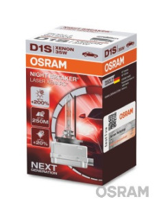 66140XNL OSRAM Xenonová výbojka D1S (řada NIGHT BREAKER LASER) | 85V 35W | 4500K | 66140XNL OSRAM