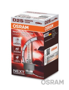66240XNL OSRAM Xenonová výbojka D2S (řada NIGHT BREAKER LASER) | 85V 35W | 4500K | 66240XNL OSRAM