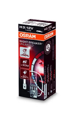 64151NBU Zarovka, dalkovy svetlomet NIGHT BREAKER UNLIMITED ams-OSRAM