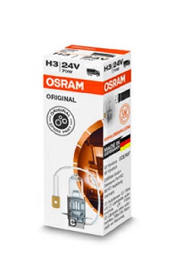 64156 OSRAM Žárovka H3 (řada ORIGINAL LINE) | 24V 70W | 64156 OSRAM