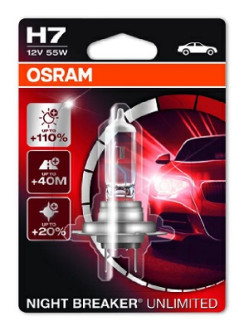 64210NBU-01B Zarovka, dalkovy svetlomet NIGHT BREAKER UNLIMITED ams-OSRAM