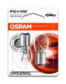 7225-02B OSRAM Žárovka (2ks) P21/4W (řada ORIGINAL - METAL BASE) | 12V 21/4W | 7225-02B OSRAM