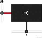 56376169066 Výstražné zařízení HERTH+BUSS ELPARTS