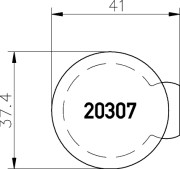 MDB1096 Sada brzdových destiček, parkovací brzda MINTEX