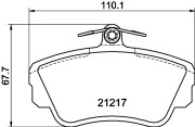 MDK0143 Souprava brzd, koutocova brzda BrakeBox, Pad and Disc Kit MINTEX