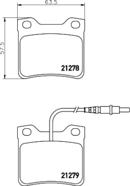 MDK0173 Souprava brzd, koutocova brzda BrakeBox, Pad and Disc Kit MINTEX