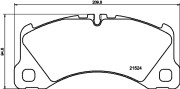 MDB4187 Sada brzdových destiček, kotoučová brzda MINTEX