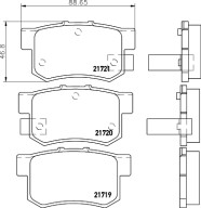 MDK0054 Souprava brzd, koutocova brzda BrakeBox, Pad and Disc Kit MINTEX