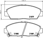 MDK0097 Souprava brzd, koutocova brzda BrakeBox, Pad and Disc Kit MINTEX