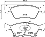 MDK0156 Souprava brzd, koutocova brzda BrakeBox, Pad and Disc Kit MINTEX