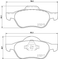 MDK0240 Souprava brzd, koutocova brzda BrakeBox, Pad and Disc Kit MINTEX