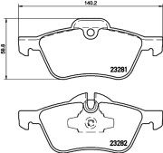 MDK0182 Souprava brzd, koutocova brzda BrakeBox, Pad and Disc Kit MINTEX