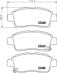 MDK0213 Souprava brzd, koutocova brzda BrakeBox, Pad and Disc Kit MINTEX