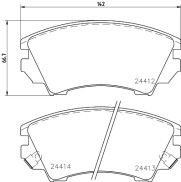 MDK0253 Souprava brzd, koutocova brzda BrakeBox, Pad and Disc Kit MINTEX