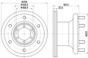 MDC1322 Brzdový kotouč MINTEX