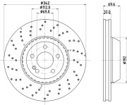 MDC83140C MINTEX brzdový kotúč MDC83140C MINTEX