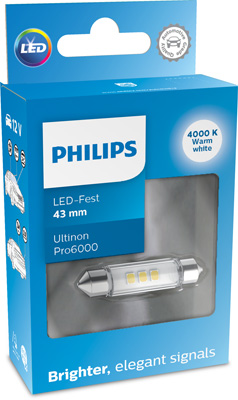 11866WU60X1 Zarovka, bezp. svetla dveri Ultinon Pro6000 LED-SI PHILIPS