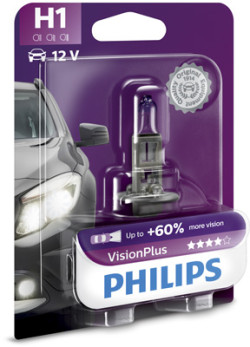 12258VPB1 PHILIPS Žárovka H1 (řada VisionPlus) | 12V 55W | 12258VPB1 PHILIPS