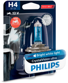 12342CVUBW Zárovka CrystalVision ultra moto PHILIPS