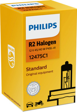 12475C1 PHILIPS Žárovka R2 (řada Standard) | 12V 45/40W | 12475C1 PHILIPS