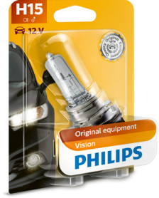 12580B1 PHILIPS Žárovka H15 (řada Vision) | 12V 55/15W | 12580B1 PHILIPS
