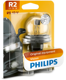 12620B1 PHILIPS Žárovka R2 (řada Vision) | 12V 45/40W | 12620B1 PHILIPS