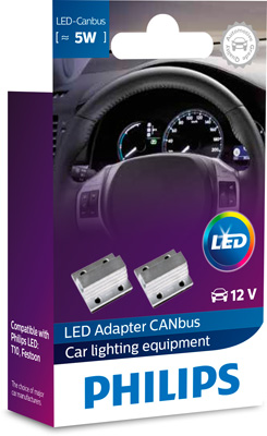 12956X2 Sada kabelů CANbus Adapter 5W PHILIPS