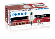 13848CP PHILIPS Žárovka T6.2x35 (C3W) (řada Standard) | 24V 3W | 13848CP PHILIPS