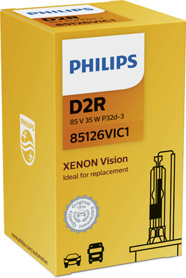 85126VIC1 PHILIPS Xenonová výbojka D2R (řada Xenon Vision) | 85V 35W | 4300K | 85126VIC1 PHILIPS