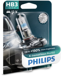 9005XVPB1 PHILIPS Žárovka HB3 (řada X-tremeVision Pro150) | 12V 60W | 9005XVPB1 PHILIPS