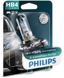 9006XVPB1 PHILIPS Žárovka HB4 (řada X-tremeVision Pro150) | 12V 51W | 9006XVPB1 PHILIPS