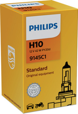 9145C1 PHILIPS Žárovka H10 (řada Standard) | 12V 45W | 9145C1 PHILIPS